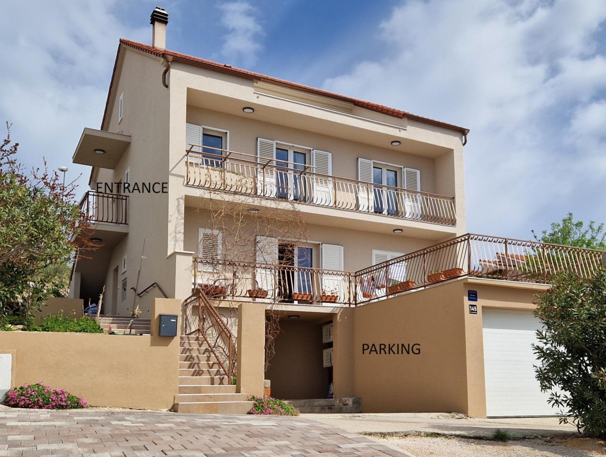 Summer Breeze Apartment - Quiet Place With A Spectacular View And A Garden Šibenik Exterior foto